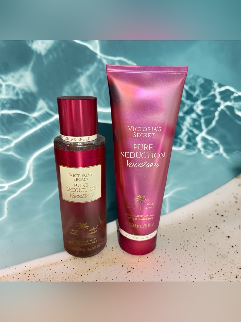 💕VICTORIA’S SECRET💕Pure Seduction Vacation Lotion & Mist Duo/NIP